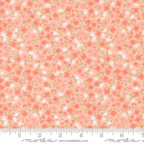 Sunbonnet Pink Wild Blooms Cotton 44"/45" Fabric Per Yard - Prismatic Fiber Arts