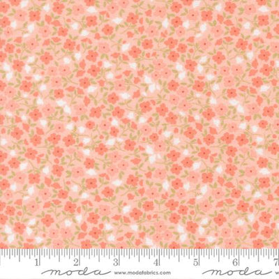 Sunbonnet Pink Wild Blooms Cotton 44"/45" Fabric Per Yard - Prismatic Fiber Arts