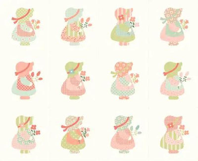 Sunbonnet Porcelain 36" x 44" Panel - Prismatic Fiber Arts