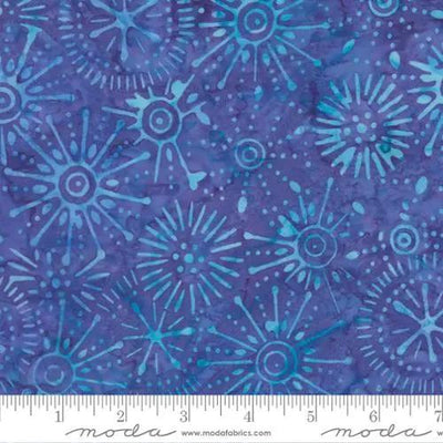 Sunburst Batiks Amethyst 4370-39 Cotton 44"/45" Fabric Per Yard - Prismatic Fiber Arts
