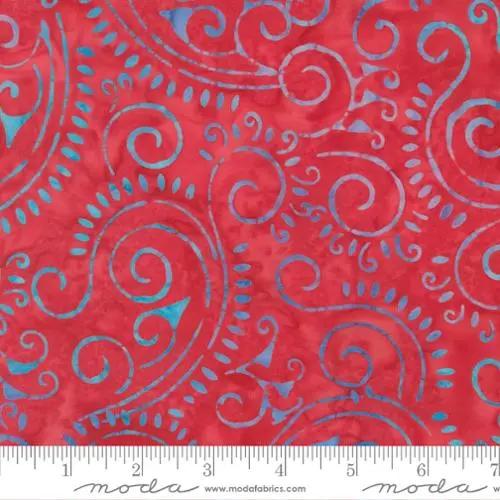 Sunburst Batiks Raspberry 4370-16 Cotton 44"/45" Fabric Per Yard - Prismatic Fiber Arts