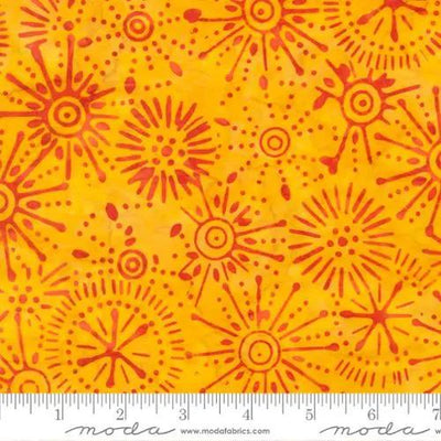 Sunburst Batiks Sunshine 4370-11 Cotton 44"/45" Fabric Per Yard - Prismatic Fiber Arts