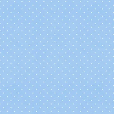 Sweet Cherry - Dot Blue Cotton 44"/45" Fabric Per Yard - Prismatic Fiber Arts