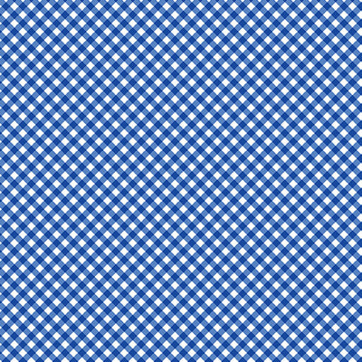 Sweet Gingham Dark Blue Cotton 44"/45" Fabric Per Yard - Prismatic Fiber Arts