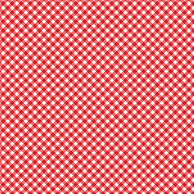 Sweet Gingham Red Cotton 44"/45" Fabric Per Yard - Prismatic Fiber Arts