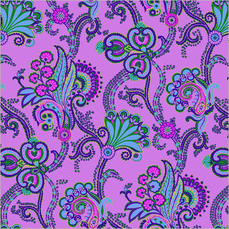 Sweet Talk Natalie Violet Cotton 44”/45” Fabric Per Yard - Prismatic Fiber Arts