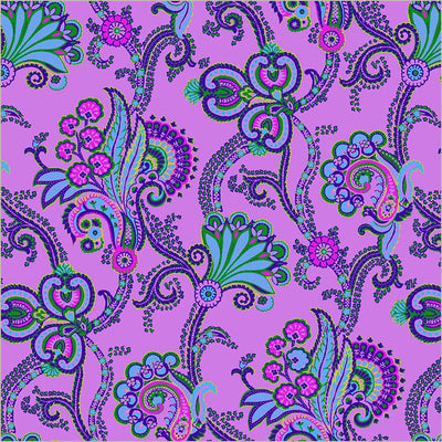 Sweet Talk Natalie Violet Cotton 44”/45” Fabric Per Yard - Prismatic Fiber Arts