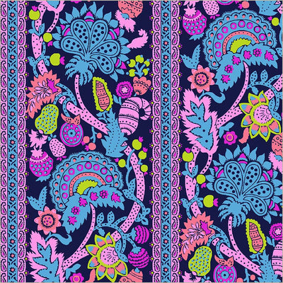 Sweet Talk Pauline Midnight Cotton 44”/45” Fabric Per Yard - Prismatic Fiber Arts