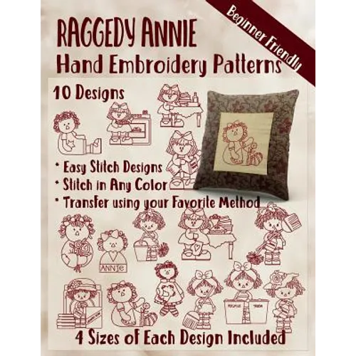 Raggedy Annie Hand Embroidery Patterns