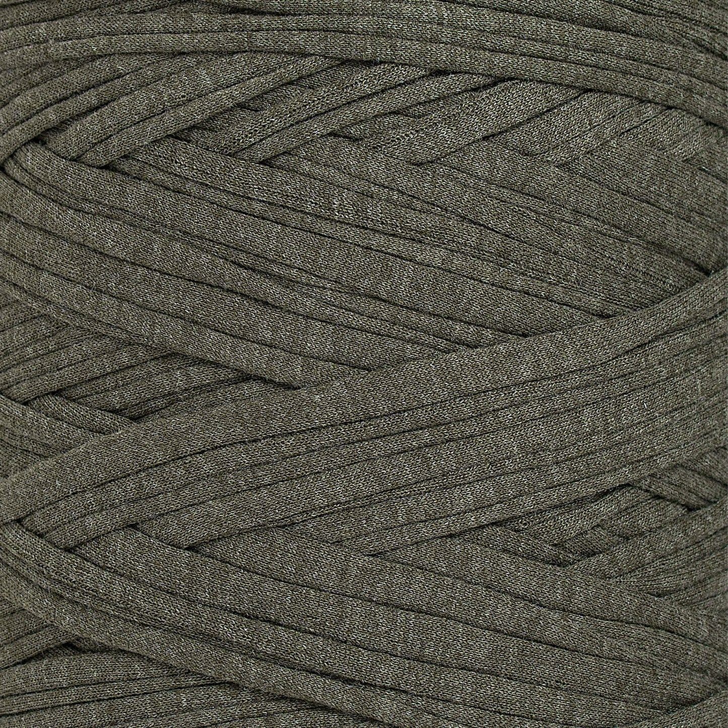 Recycled T-Shirt Fabric Yarn - Tuscany Green Color - Prismatic Fiber Arts