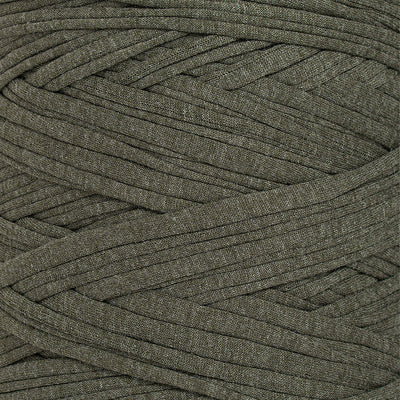 Recycled T-Shirt Fabric Yarn - Tuscany Green Color - Prismatic Fiber Arts