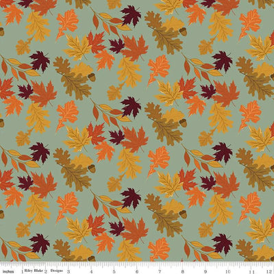 The Awe of Autumn Leaves Hazy 43"/44" Fabric Per Yard - Prismatic Fiber Arts