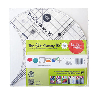 The Fat Quarter Clammy 16in - Prismatic Fiber Arts