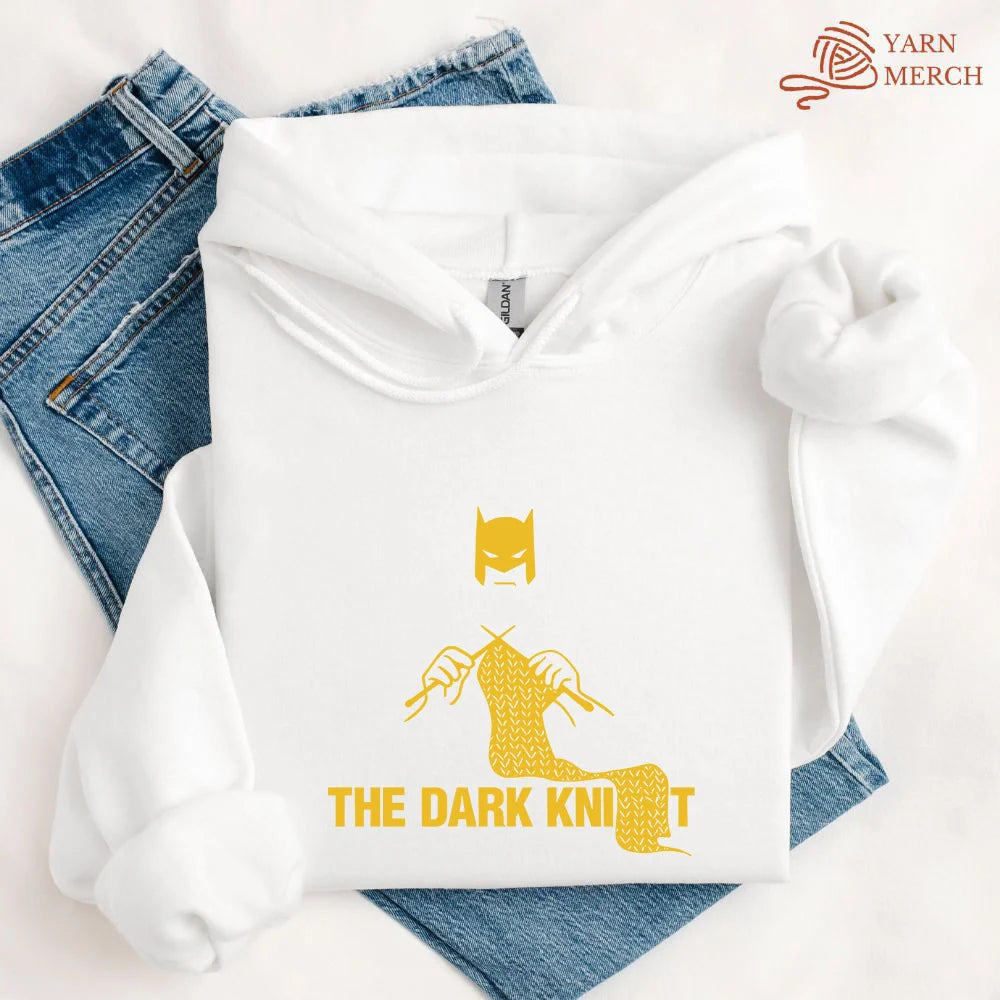 The Dark Knit Hoodie - Prismatic Fiber Arts