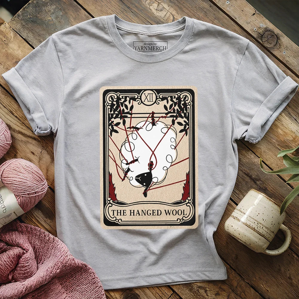 The Hanged Wool T-shirt - Prismatic Fiber Arts