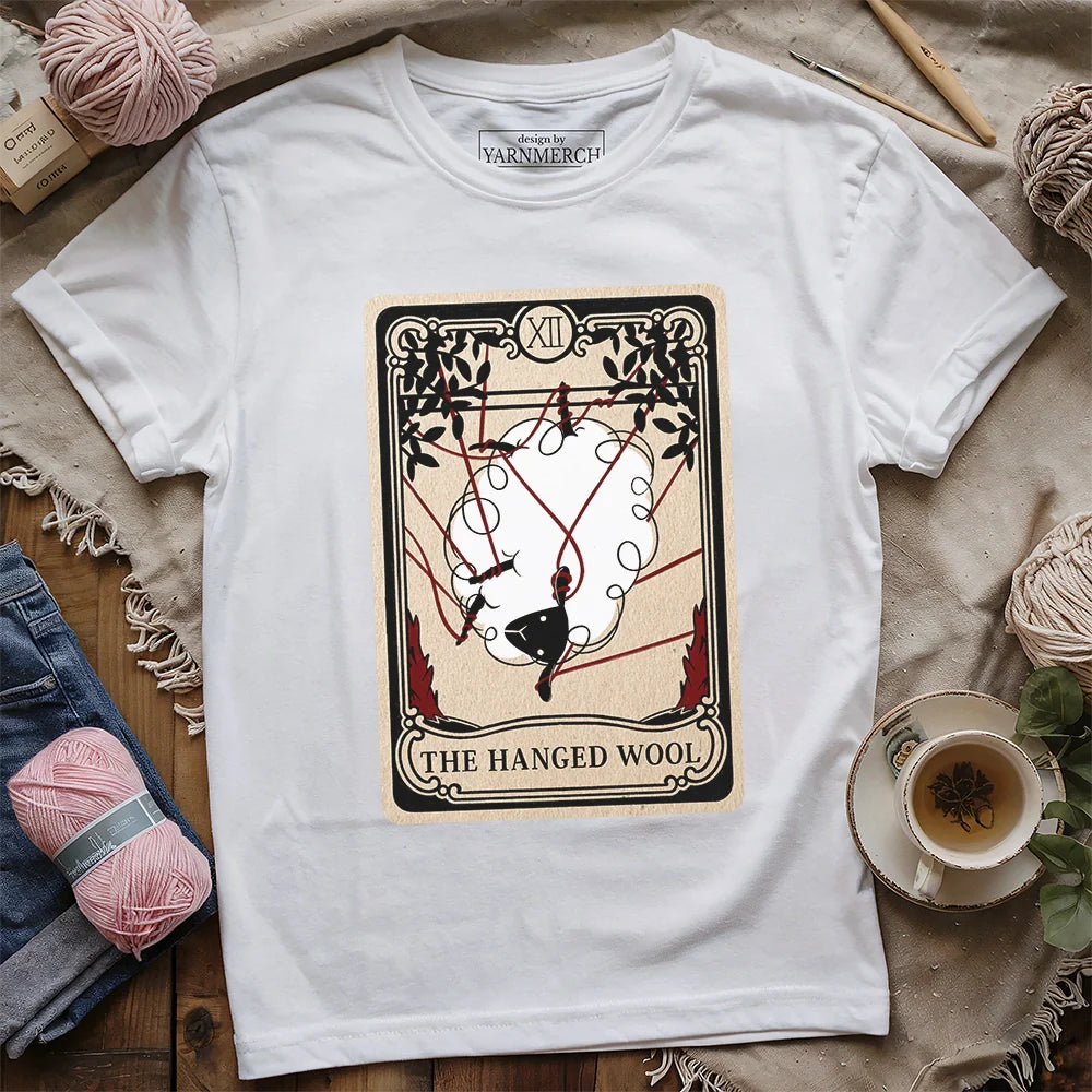 The Hanged Wool T-shirt - Prismatic Fiber Arts