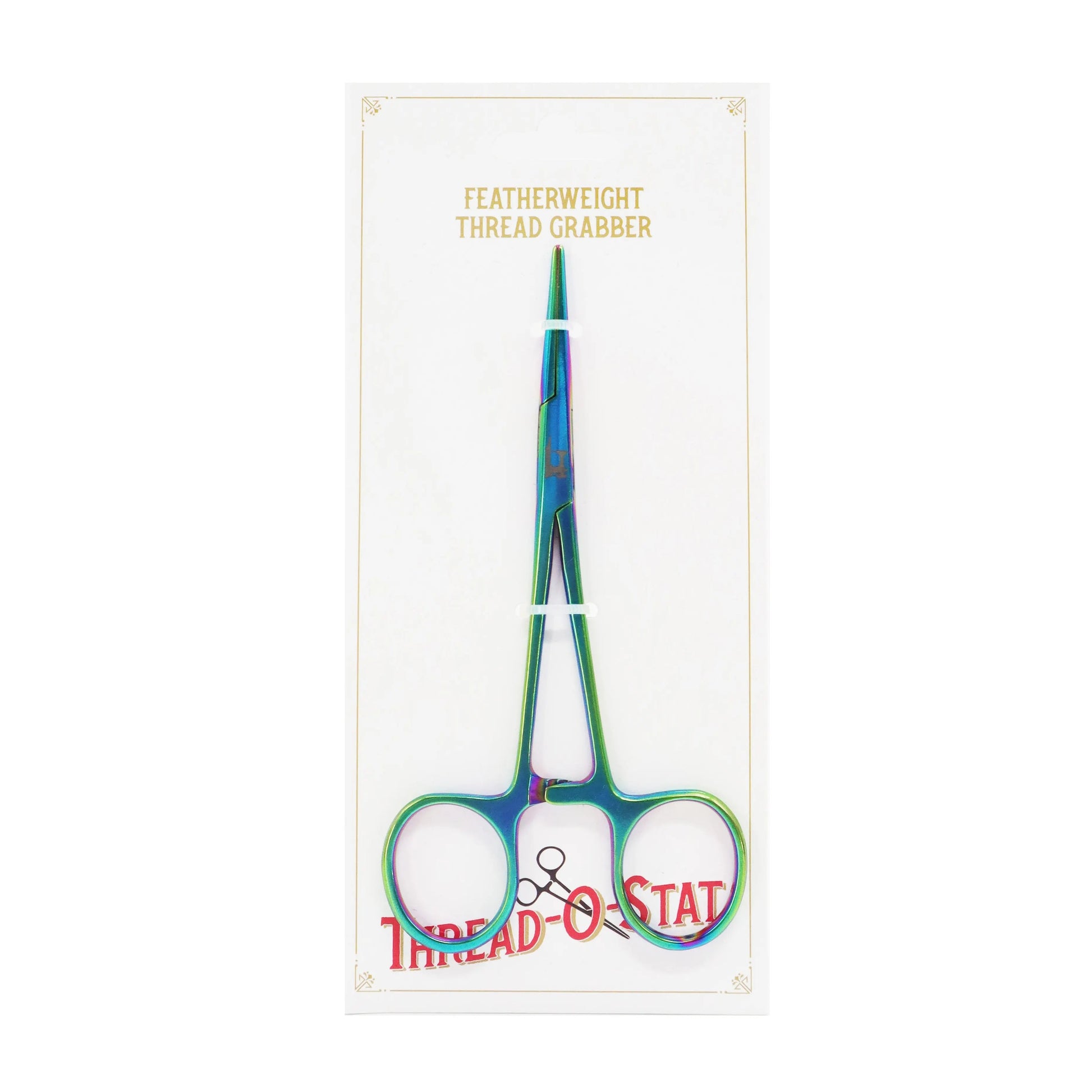 Thread-O-Stat Thread Grabber Iridescent Green - Prismatic Fiber Arts