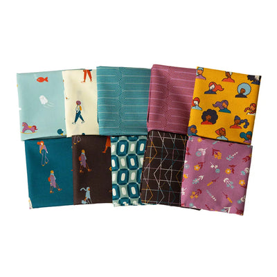 To and Fro Fat Quarter Bundle - Set of 10 - Prismatic Fiber Arts