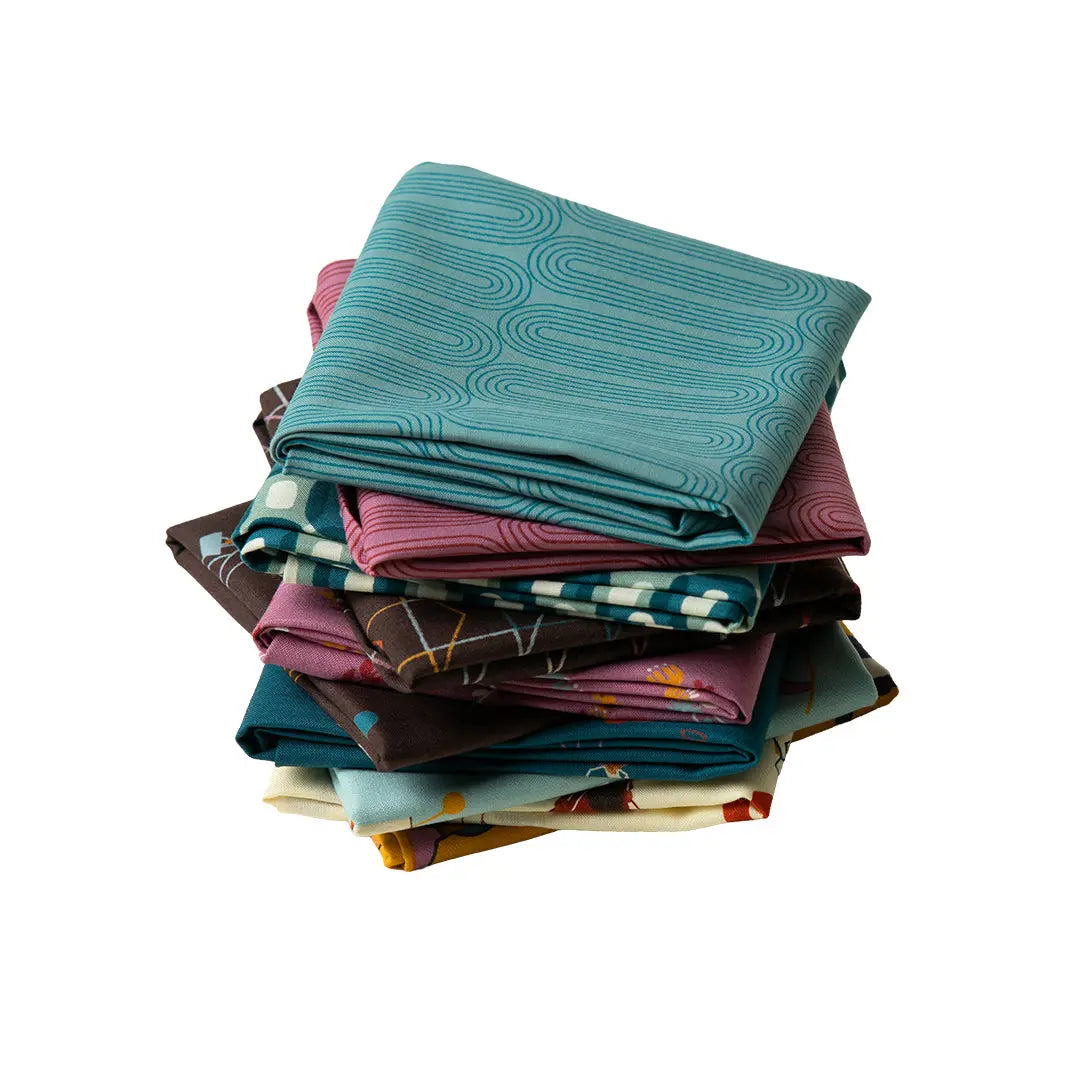 To and Fro Fat Quarter Bundle - Set of 10 - Prismatic Fiber Arts