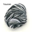Dyed Multi-Color Bamboo Fiber Top | 5 Uber Soft, Luxurious Blended Colors | 125 Grams, 19 Micron - Prismatic Fiber Arts