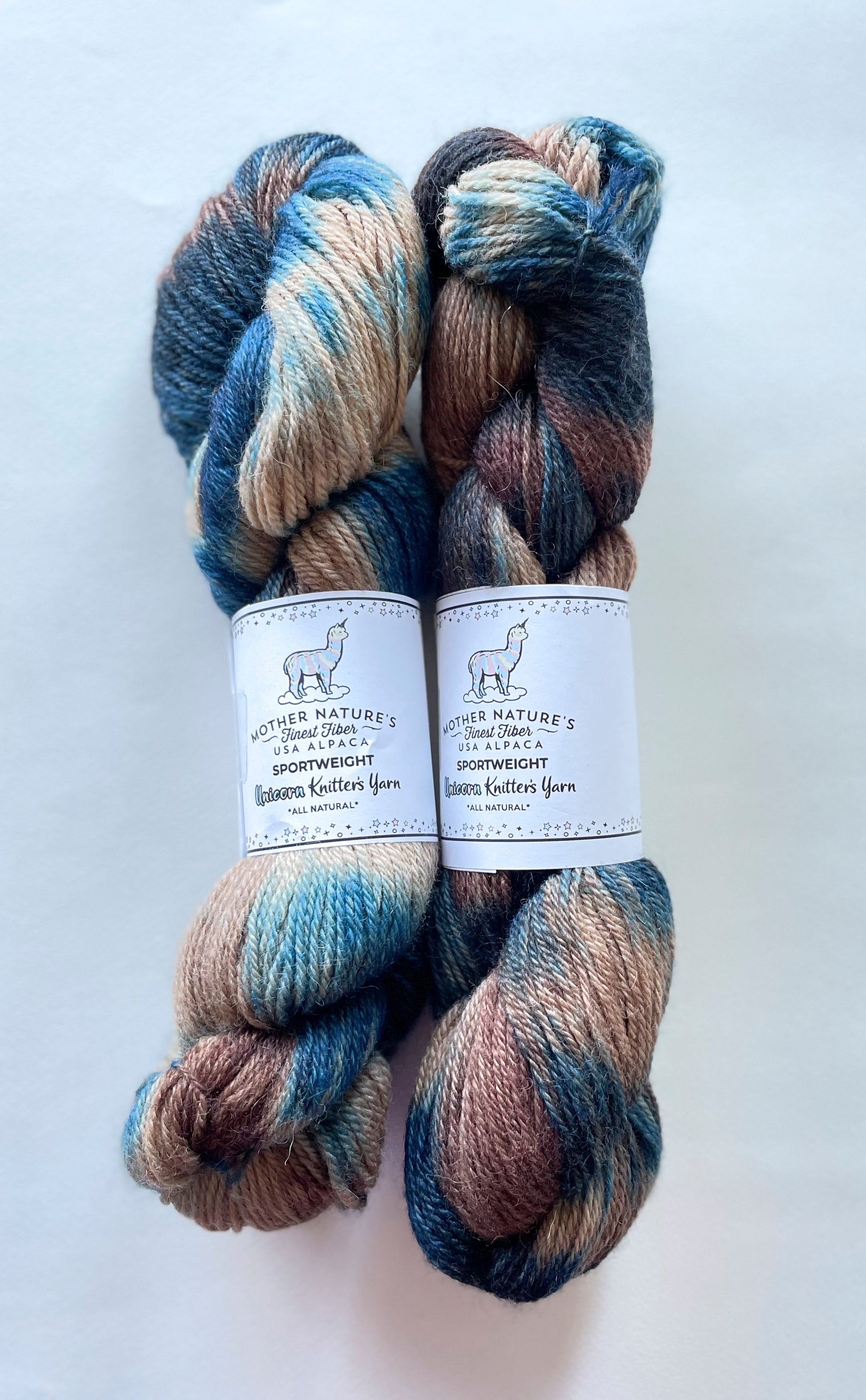 Sport Alpaca & Merino Hand Painted Yarn - Prismatic Fiber Arts