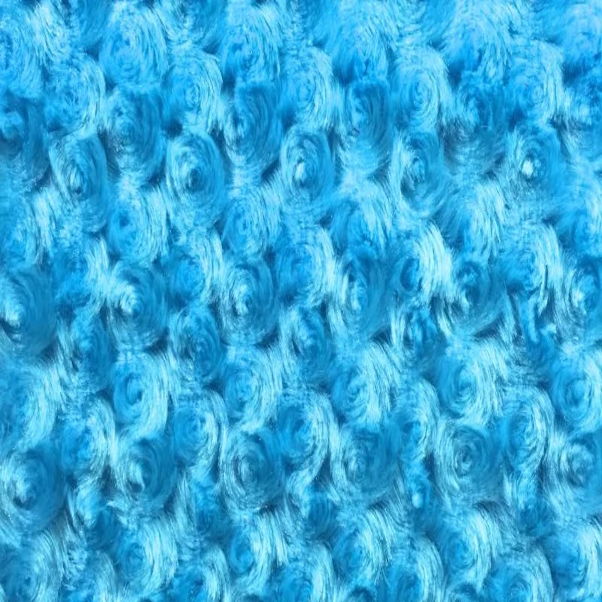 Swirl Rosebud Faux Fur Fabric - Prismatic Fiber Arts