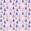 Twinkle Trees Cloud Cuddle Pink Fabric per yard - Prismatic Fiber Arts