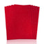 FabricLA Glitter Felt Sheets – 9x12" - 5 Pieces | 1.6mm Thick, Easy-to-Cut Craft Felt for DIY, Costumes & Decor - Prismatic Fiber Arts