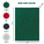 FabricLA Glitter Felt Sheets – 9x12" - 5 Pieces | 1.6mm Thick, Easy-to-Cut Craft Felt for DIY, Costumes & Decor - Prismatic Fiber Arts