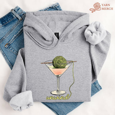 Unwind Hoodie - Prismatic Fiber Arts
