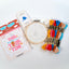 "Take Your Time" Eco-Embroidery Kit w. Tea Time Pattern (Joyful Threads Winter Dreaming) - Prismatic Fiber Arts