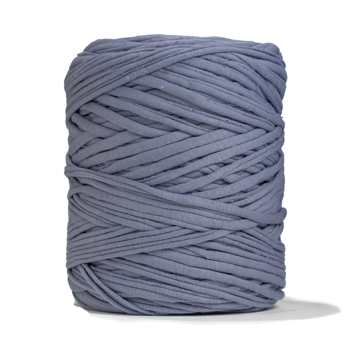Recycled T-Shirt Fabric Yarn - Violet Color - Prismatic Fiber Arts