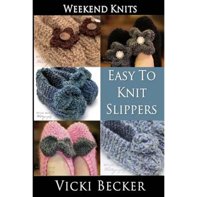 Easy To Knit Slippers