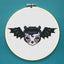 Vampire Bat Dolly by Fluff Counted Cross Stitch Kit - Prismatic Fiber Arts