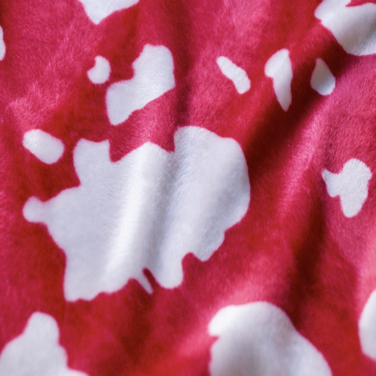 Cow Print Velboa Faux Fur - Prismatic Fiber Arts