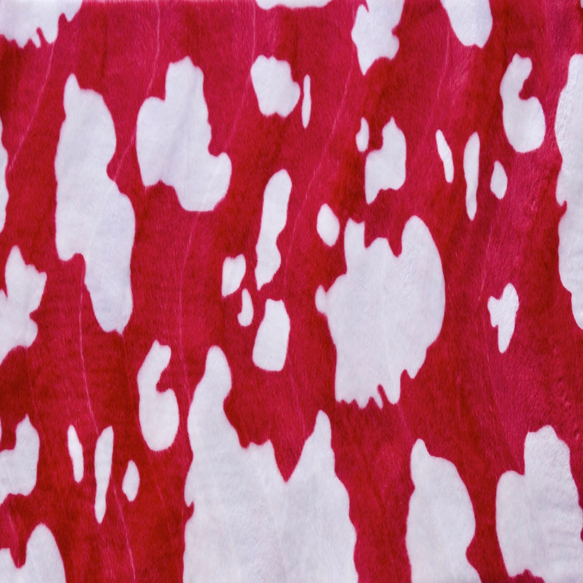 Cow Print Velboa Faux Fur - Prismatic Fiber Arts
