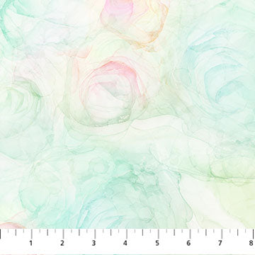 Veranda Texture Aqua Mist Cotton 44"/45" Fabric Per Yard - Prismatic Fiber Arts