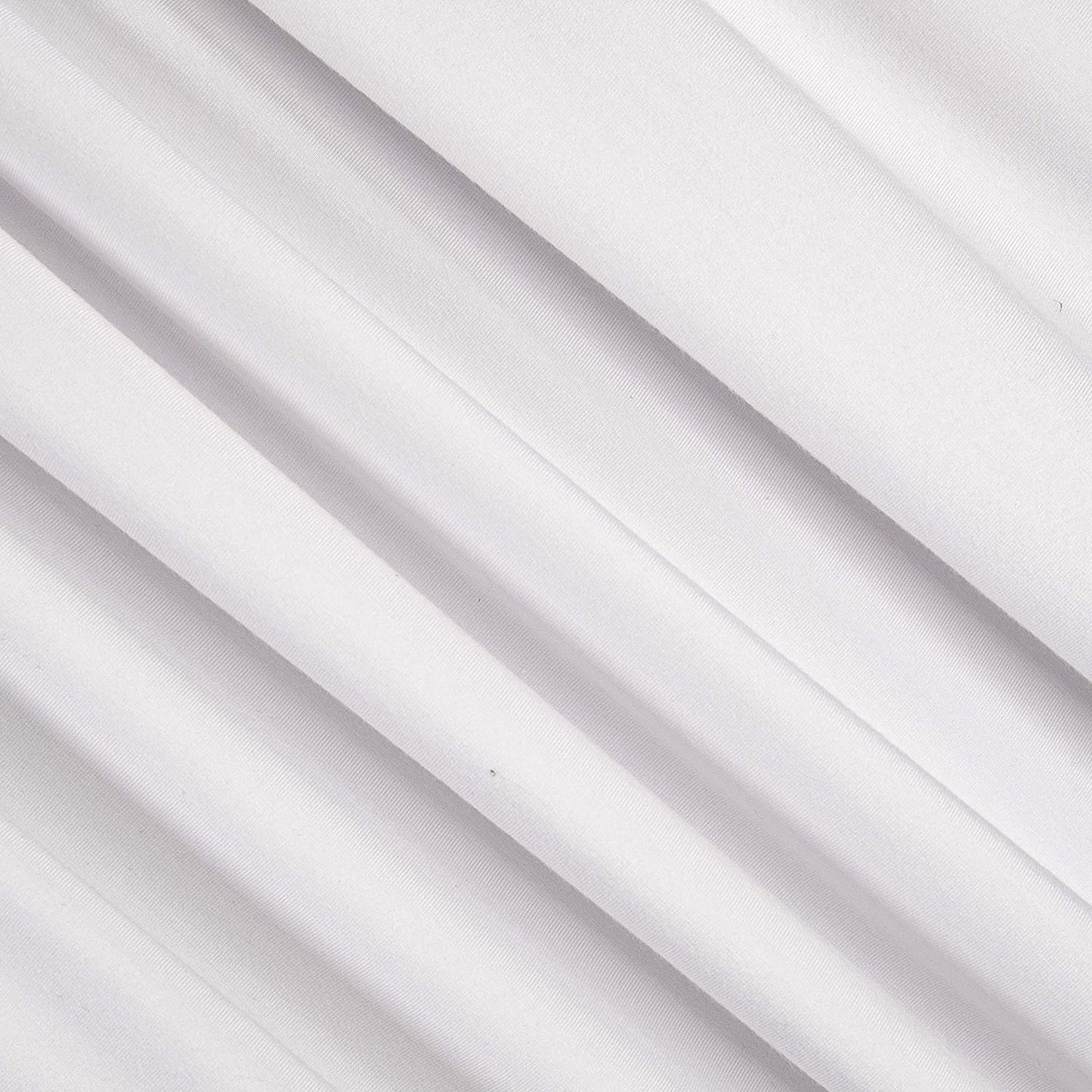 Viscose Spandex Jersey Knit Fabric | White PFP - Prismatic Fiber Arts