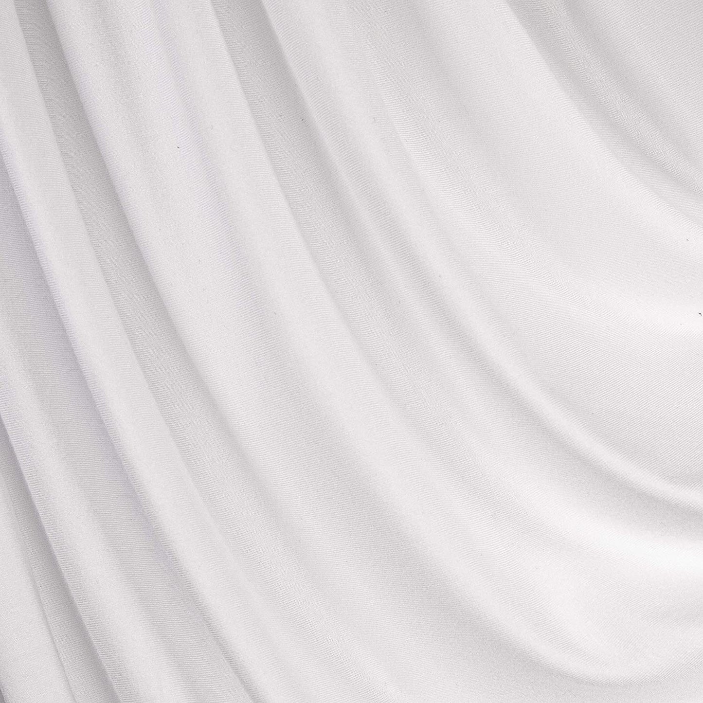 Viscose Spandex Jersey Knit Fabric | White PFP - Prismatic Fiber Arts