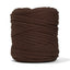 Recycled T-Shirt Fabric Yarn - Wood Brown Color - Prismatic Fiber Arts