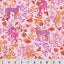 Wanderlust Big Cats Quilting Cuddle Pink Fabric per yard - Prismatic Fiber Arts