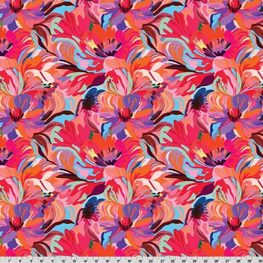 Wanderlust Florals Quilting Cuddle Pink Fabric per yard - Prismatic Fiber Arts