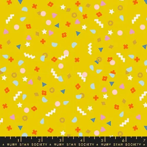 Washi Plus Goldenhour Ditsy Childerns 43"/44" Fabric Per Yard - Prismatic Fiber Arts