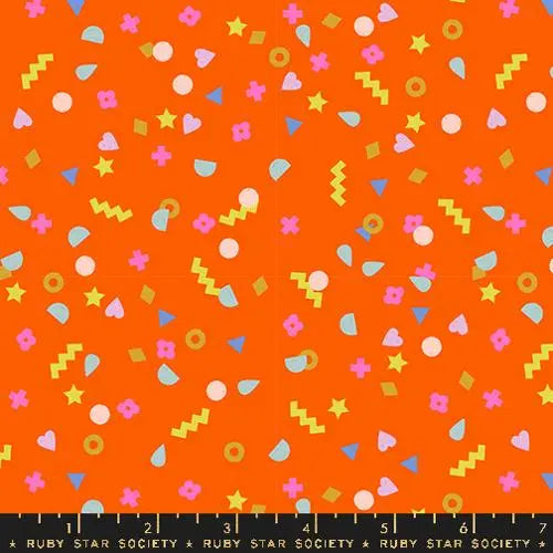 Washi Plus Goldfish Ditsy Childerns 43"/44" Fabric Per Yard - Prismatic Fiber Arts