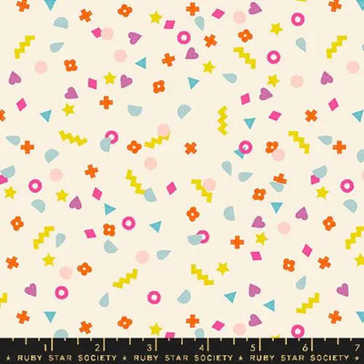 Washi Plus Natural Ditsy Childerns 43"/44" Fabric Per Yard - Prismatic Fiber Arts