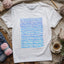 Watercolor knitting pattern T-shirt - Prismatic Fiber Arts