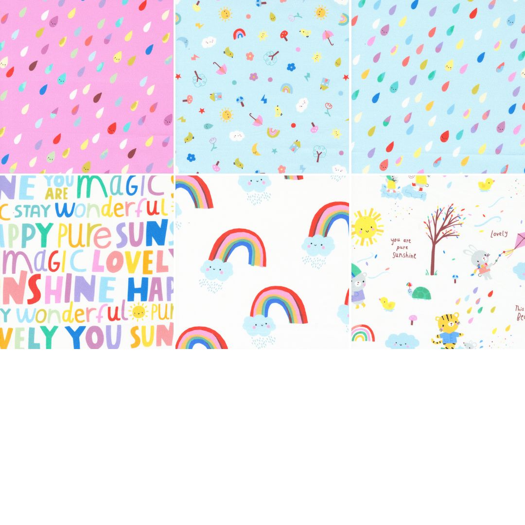 Whatever the Weather Fat Quarter Bundle - Set of 15 - Prismatic Fiber Arts