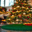 Premium Faux Fur Christmas Tree Skirt - 40 Inch | Luxurious Holiday Decorations - Prismatic Fiber Arts