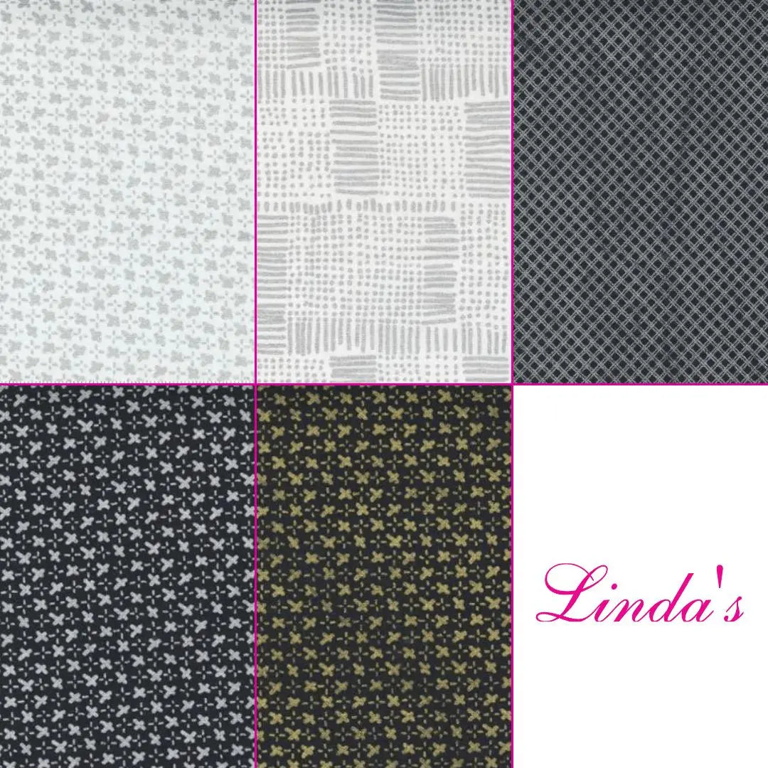 Whispers Metallic Fat Quarter Bundle - Set of 10 - Prismatic Fiber Arts