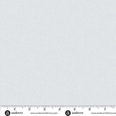 White & Grey Phosphor Cotton Wideback Fabric Per Yard - Prismatic Fiber Arts